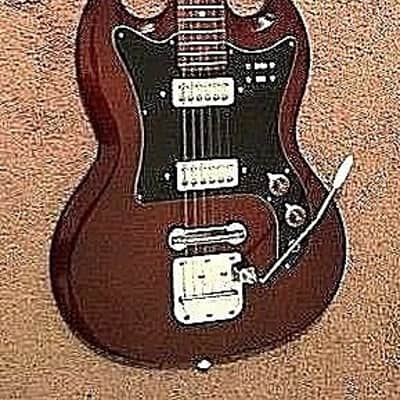 RARE! 60`s VINTAGE "CONCORD" MIJ LAWSUIT SG STYLE GUITAR MATSUMOKU 100% STOCK BLACK SABBATH IOMMI image 2