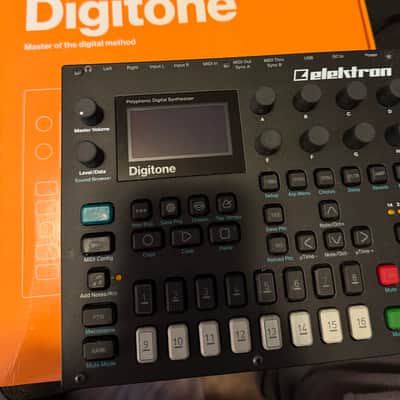 Elektron Digitone 8-Voice Digital Synthesizer 2017 - 2024 - Black image 4