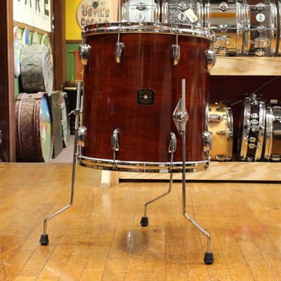 1970s-80s Gretsch Stop Sign/Square Badge Outfit in Rosewood Gloss 14x24 10x12 16x16 image 7