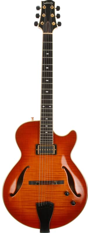 Sadowsky Jimmy Bruno (A372) 2007 - Amber Burst image 1