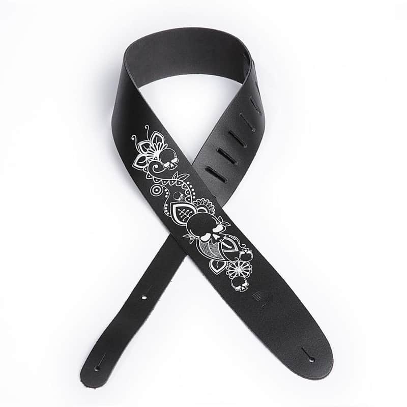 D'Addario 25LSP02 Leather Guitar Strap image 1
