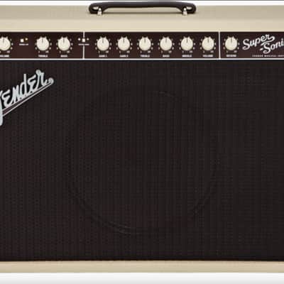 Fender Super-Sonic 22 2-Channel 22-Watt 1x12" Guitar Combo 2010 - Present - Blonde image 1