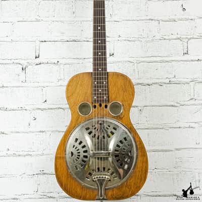 1930s Dobro Resonator w/ Case (Needs Neck Reset) image 3