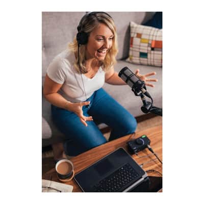 Sontronics Voicecasting Pack - Podcast / Streaming / Broadcast Microphone Set. Black image 6