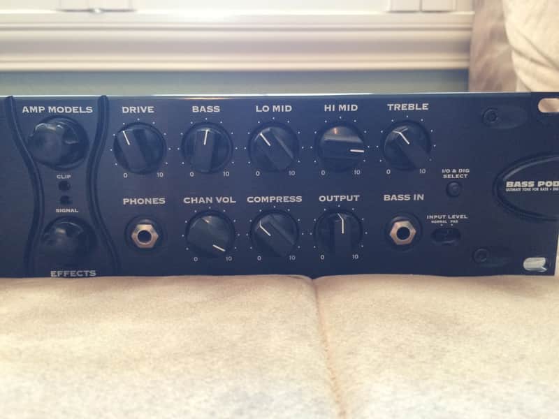 Line 6 Bass Pod XT Pro Rackmount w/Manual | Reverb