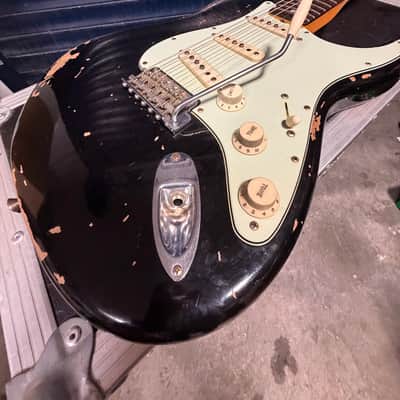 Fender Custom Shop Michael Landau '68 Stratocaster Relic 2013 - Present - Black image 7