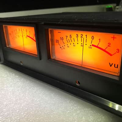 Vintage Look VU Meter Audio Visualiser Stereo Double Analog Warm Lamp Display Studio & HI-FI image 14