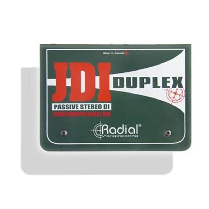 Radial Engineering DUPLEX Passive Stereo Direct Box image 1