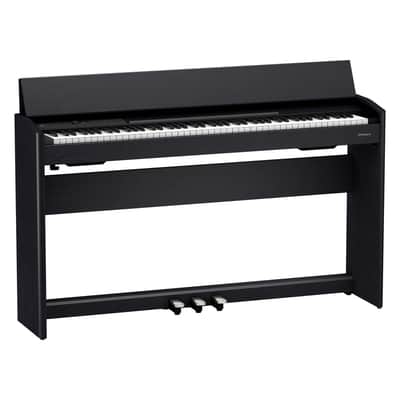 Roland F701 88-Key Digital Piano (Contemporary Black) (FIREWORKS26) image 2
