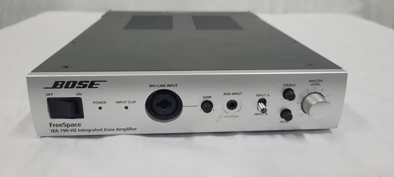 Bose FreeSpace IZA 190Hz Integrated Zone Amplifier Silver image 1