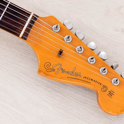 2002 Fender Jazzmaster ‘62 Vintage Reissue JM66-80 Sunburst, Japan CIJ image 4