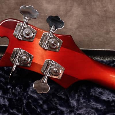 1998 Rickenbacker 4001 V63 - Fireglo - OHSC image 7
