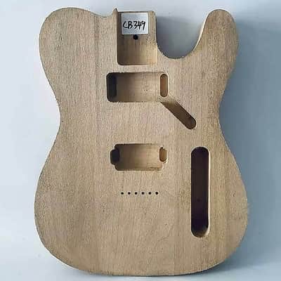 Harley Benton Roasted Maple Tele Style Guitar Neck with Poplar Wood Body image 2