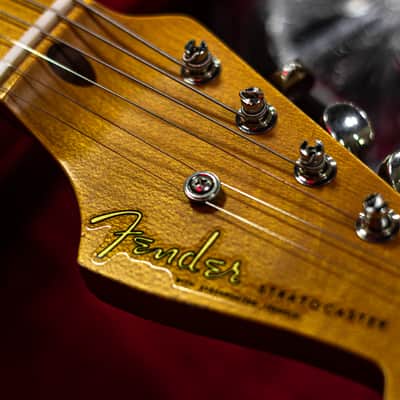 Fender CS 70th Anniversary 1954 Strat Relic 1-P QMN SFA Limited Fat 2025 - Super-Faded Aged Surf Green image 16