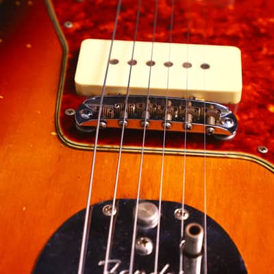 Fender Jazzmaster 1962 Sunburst - cool and completely original vintage guitar - check video! image 18
