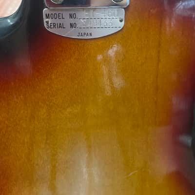 Tiesco (?) ET-460 electric guitar 1960,s - Sunburst image 6