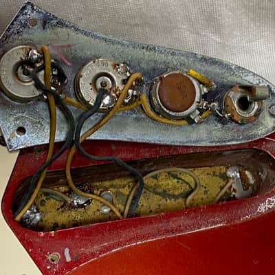 Fender Jazz Bass 1968 - Candy Apple Red - Custom Color - CAR image 21