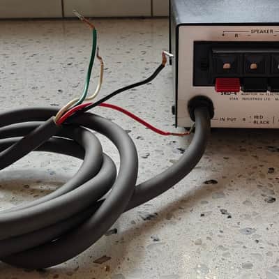 Stax Sr-30 with Srd-4 Adapter 1989-1990 - Black image 4