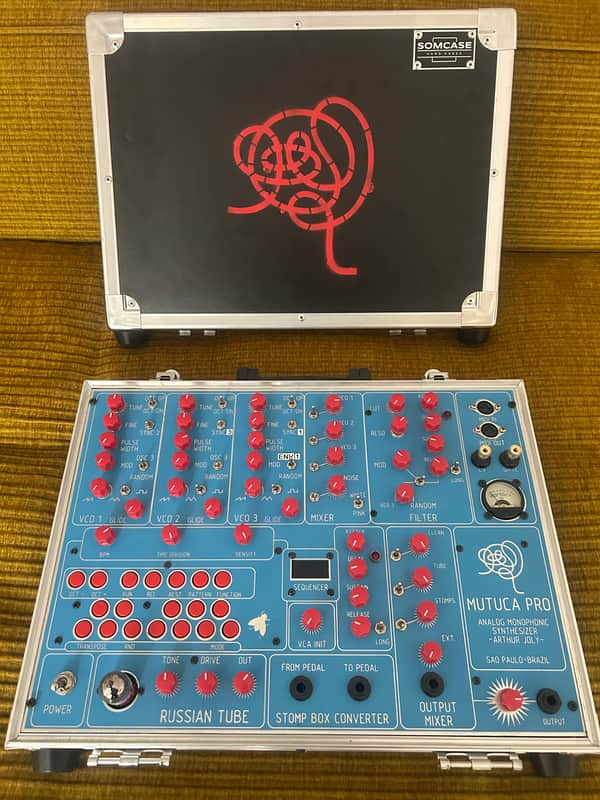 Recosynth Mutuca Pro 2023 - Rare hand-made Brazilian Synthesizer image 1