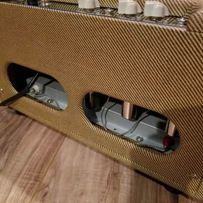 Uncle Spot Spring Reverb -analog tube driven- tweed with cover image 13