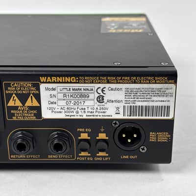 Markbass Little Mark Ninja Richard Bona MK1 1000W Bass Amp Head Tested Chip READ image 15