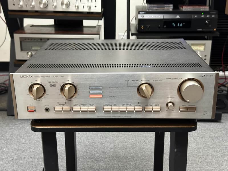 Luxman L-430 Vintage Stereo Integrated Amplifier 1983 image 1