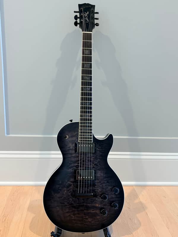 Gibson Les Paul Dark Knight 2019 - Satin Trans Ebony Burst image 1