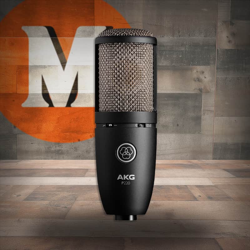 AKG P220 Large-Diaphragm Condenser Microphone (P220-U) image 1