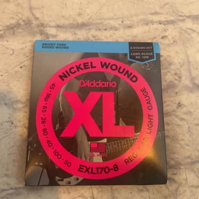 D'Addario EXL17-8 8-String Bass Strings image 1