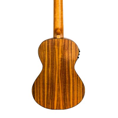 Flight Victoria EQ-A Tenor Ukulele New - Spruce image 3