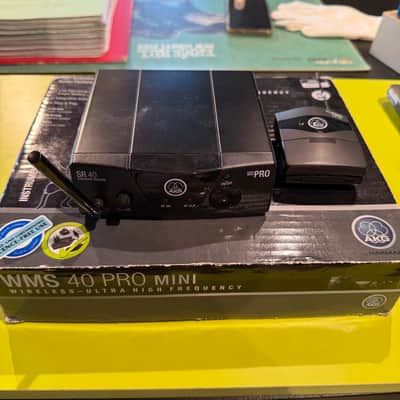 AKG WMS40 Mini Pro Wireless Instrument System 2010s - Black image 2