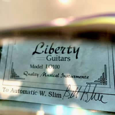 Liberty Guitars LO100  Resonator, 1991 image 11