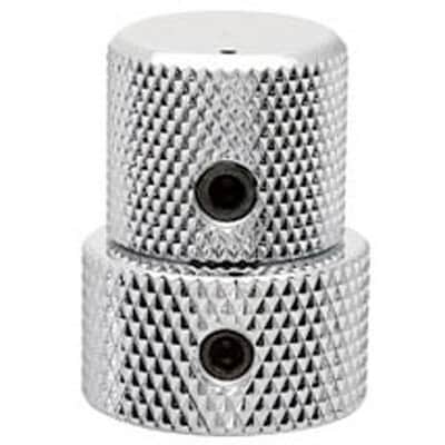 NEW Gotoh VK15T / VK18T Mini Stacked Concentric Knob Fit EMG Bartolini - CHROME image 2