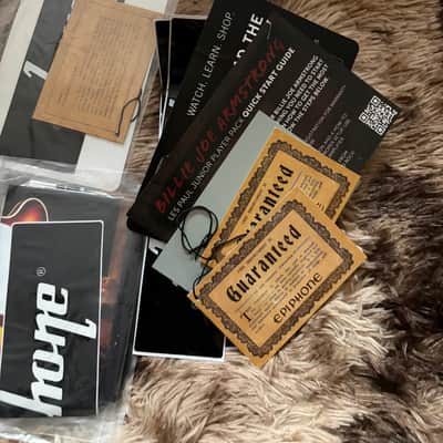 Epiphone Electric Guitars Paperwork Bundle image 4