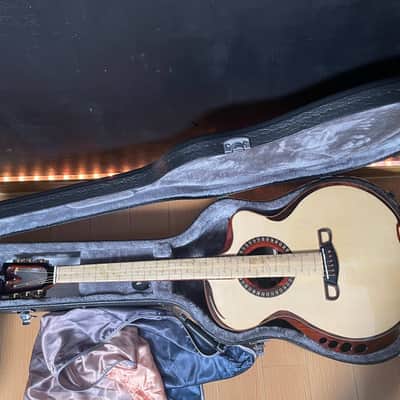 Merida Sadhu cutaway solid Spruce/ rosewood Acoustic guitar with hardcase image 23