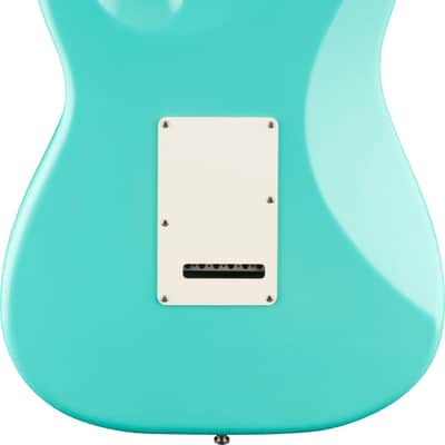 Fender American Ultra Luxe Vintage '60s Stratocaster HSS Rosewood Sea Foam Green w/case image 3
