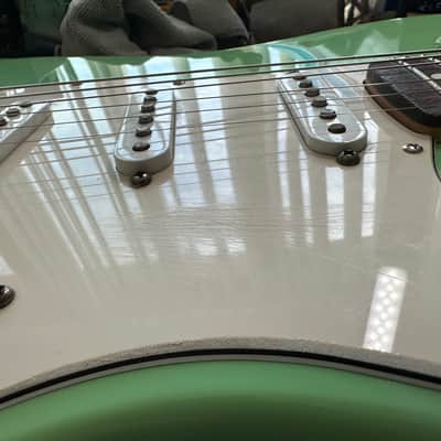 Video! Fender Partscaster Strat 2004 - Surf Green image 24
