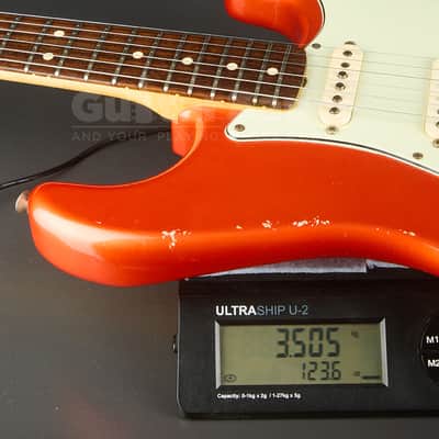 Fender Custom Shop Limited Edition 64 Stratocaster Candy Tangerine Red 2009 Used (COD 29UG) image 18