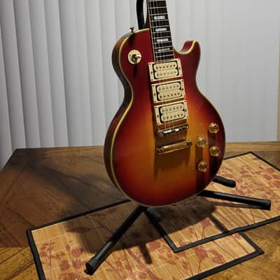 1978 Greco EG-600 Custom
Ace Frehley Style 3 Pickup Guitar
Cherry Sunburst + OHSC Japan image 1