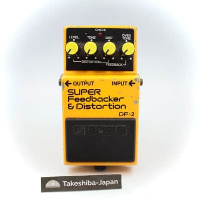 Boss DF-2 Super Feedbacker and Distortion 1985 - 1989 Made In