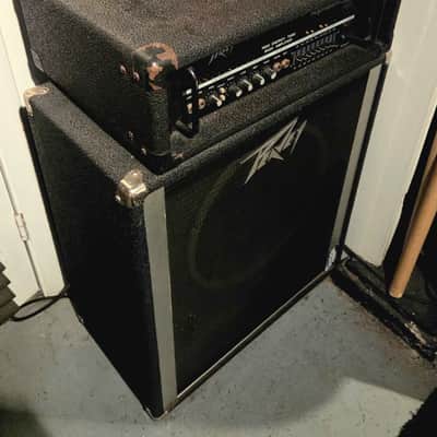 Rare Peavey AlphaBass tube head and Peavey 115 BW cab w Weber speaker image 3