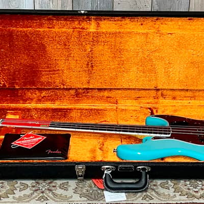 Fender American Vintage II 1966 Jazz Bass, Seafoam Green, In Stock, Pro Setup & Ships Fast ! image 18