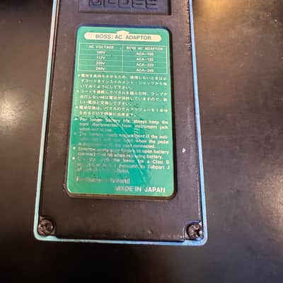 Boss CE-2 Chorus (Green Label) 1984 - 1988 - Blue image 5