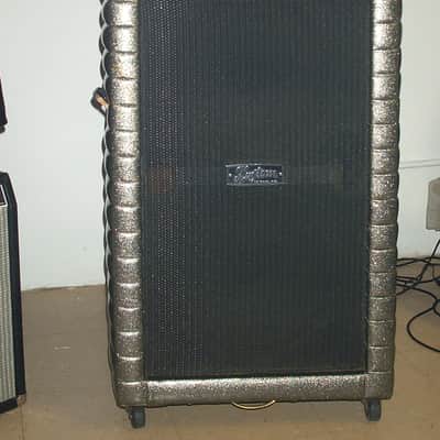Kustom K200 J595 1966 Charcoal (Sparkle) /w/ Original 2x15" Jensen Cabinet NICE! image 2