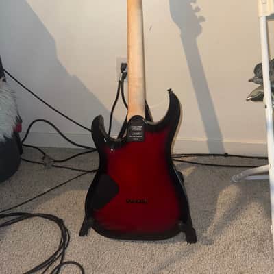 Schecter Sunset 24 Hipshot USA Custom 2021 - Red Stain/Black Burst image 4