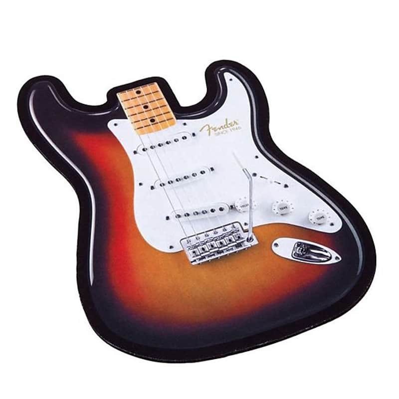 Fender Stratocaster Body Mouse Pad 2016 image 1