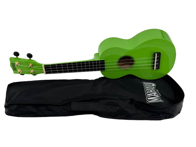 Mahalo MR1-GN Rainbow Soprano Ukulele Green image 1