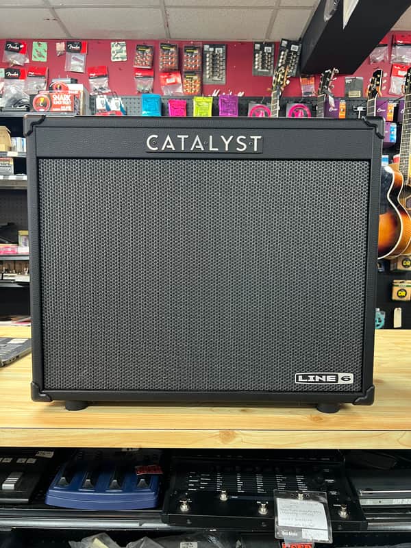 Line 6 Catalyst 100 2-Channel 100-Watt 1x12" Modeling Guitar Combo 2022 - Present - Black image 1