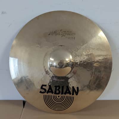 Sabian 16" AAX Studio Crash Cymbal 1993 - 2001 - Brilliant image 1
