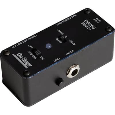 Immagine On-Stage DB200 Active Mini DI Box - 4